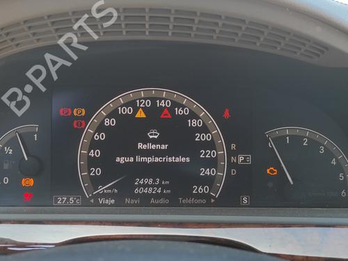 Instrument cluster MERCEDES-BENZ S-CLASS (W221, V221) S 320 CDI (221.022, 221.122) | BP20163371C47