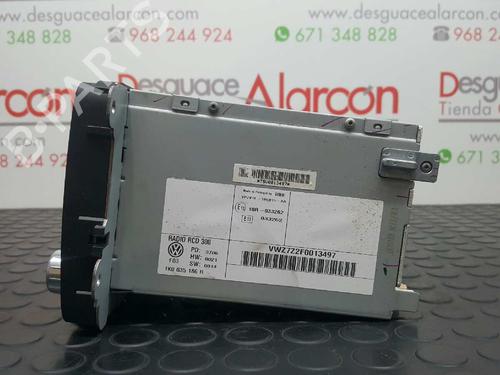 Radio VW GOLF V (1K1) 1.4 TSI | BP2771453E6 