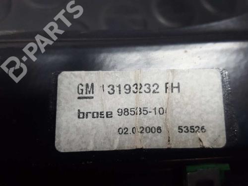 Front right window mechanism OPEL ASTRA H TwinTop (A04) 1.8 (L67) | BP2769746C23 
