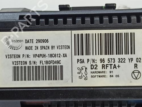 Climate control PEUGEOT 407 SW (6E_, 6D_) 2.0 HDi 135 | BP10716929I5