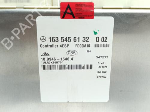 Electronic module MERCEDES-BENZ M-CLASS (W163) ML 320 (163.154) | BP19918127M83 