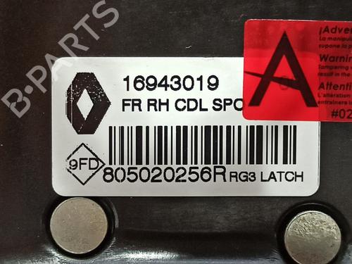 Front right lock RENAULT MEGANE IV Hatchback (B9A/M/N_)  | BP14922065C97 