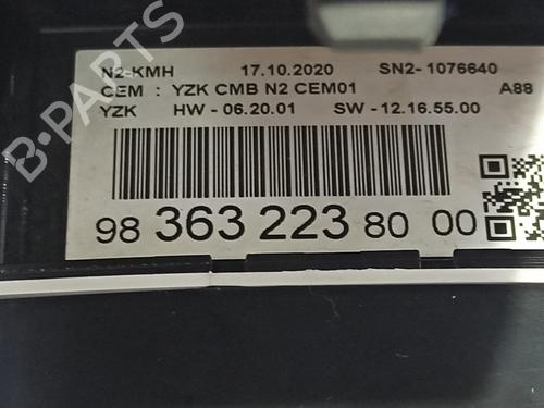 Instrument cluster CITROËN C3 AIRCROSS II (2R_, 2C_) 1.2 PureTech 110 (2RHNZB, 2RHNZW, 2RHNPX, 2RHNPJ) | BP10737464C47