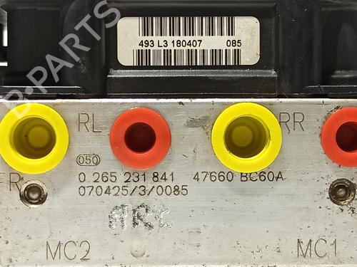 ABS pump NISSAN MICRA III (K12) 1.2 16V | BP17872961M43