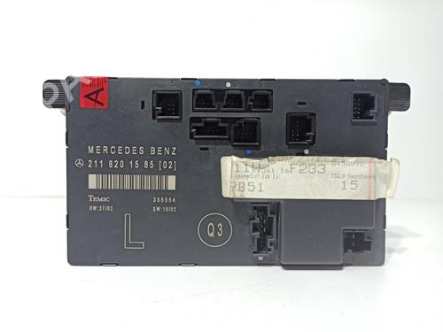 Comfort control module MERCEDES-BENZ E-CLASS (W211) E 320 CDI (211.026) (204 hp) 17232949