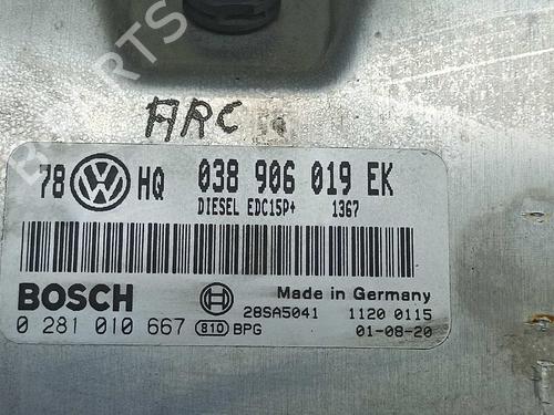 Engine control unit (ECU) VW PASSAT B5.5 (3B3) 1.9 TDI | BP8169767M57
