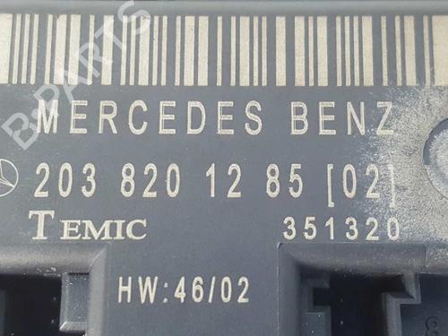 Moduł komfortu MERCEDES-BENZ C-CLASS (W203) C 200 CDI (203.007) | BP5078124M56 