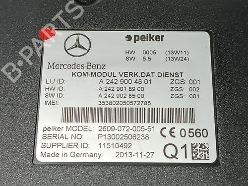 Electronic module MERCEDES-BENZ S-CLASS (W222, V222, X222) S 350 BlueTEC / d (222.132, 222.032, 222.123) | BP15800557M83