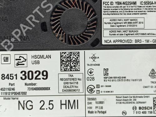 Electronic module OPEL ASTRA K (B16) 1.4 Turbo (68) | BP14543749M83 
