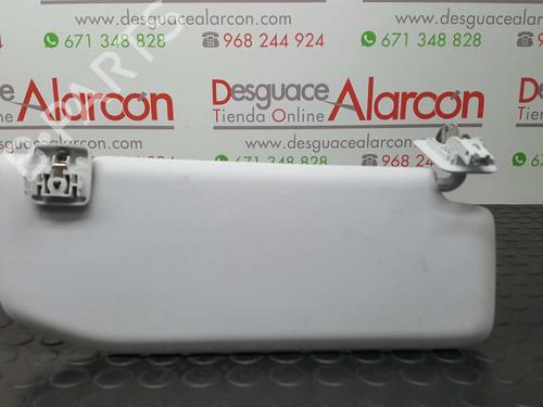 Left sun visor PEUGEOT 208 I (CA_, CC_) 1.4 HDi | BP2773657I1 