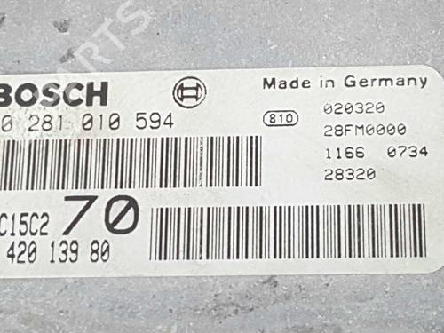 Engine control unit (ECU) PEUGEOT 206 Hatchback (2A/C) 2.0 HDI 90 | BP3351029M57 