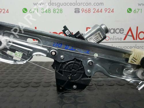 Rear right window mechanism RENAULT MEGANE IV Hatchback (B9A/M/N_) 1.2 TCe 130 (B9MR) | BP2772885C25 