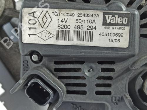 Generator RENAULT GRAND SCÉNIC II (JM0/1_) 1.9 dCi (JM0G, JM12, JM1G, JM2C) | BP23560727M7 