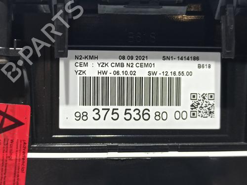 Instrument cluster CITROËN C3 III (SX) 1.5 BlueHDi 100 (SXYHYP, SXYHTU) | BP11426847C47 