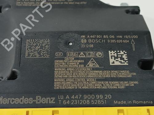 ECU airbags MERCEDES-BENZ V-CLASS (W447) V 200 CDI / d 4-matic (447.811, 447.813, 447.815) | BP26590907M53