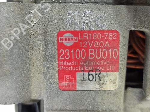 Alternator NISSAN ALMERA II (N16) 1.5 | BP22187595M7 