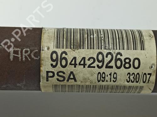 Left front driveshaft PEUGEOT 407 (6D_) 1.6 HDi 110 (6D9HZC, 6D9HYC) | BP21563434M38 