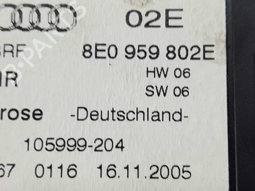 Portierruitmotor rechtsachter AUDI A4 B7 Avant (8ED) 1.9 TDI | BP2741440E22