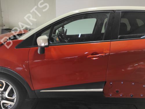 Used Left front door RENAULT CAPTUR I (J5_, H5_) 1.5 dCi 90 (J5N4, J5M5, J5MW, J5M6, J5AL, J5AJ) (90 hp) 26876345