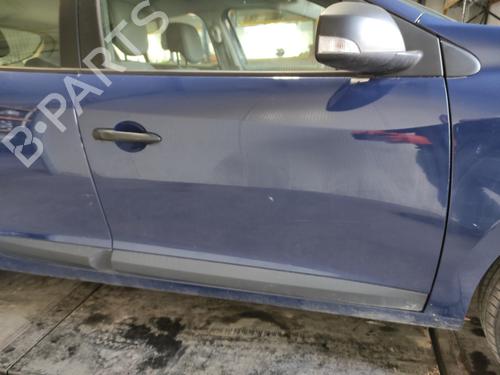 Right front door RENAULT MEGANE III Hatchback (BZ0/1_, B3_) 1.6 16V (BZ0H) | BP12319324C3 