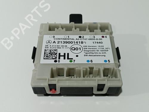 Comfort control module MERCEDES-BENZ E-CLASS (W213) E 220 d 4-matic (213.005) A2139001418 | A1679002018