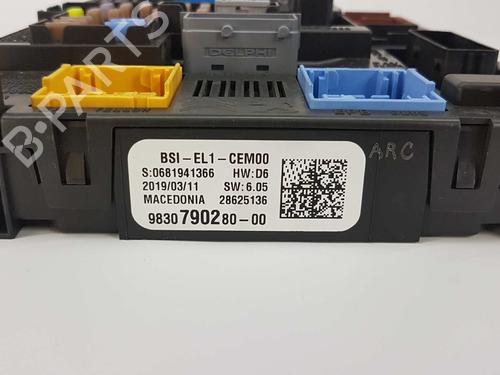 Fuse box CITROËN C3 III (SX) 1.5 BlueHDi 100 (SXYHYP, SXYHTU) | BP8007553E1