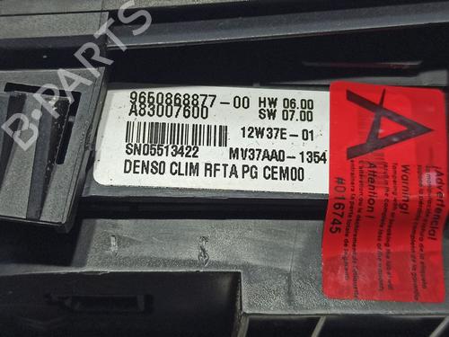 Climate control CITROËN C4 Picasso I MPV (UD_) 1.6 VTi 120 | BP16663058I5 