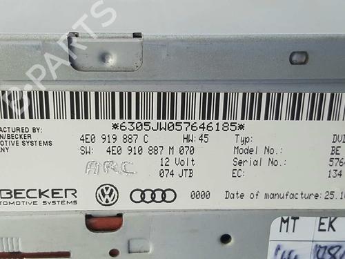 Electronic module AUDI A6 C6 (4F2) 3.0 TDI quattro | BP7852005M83