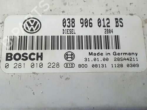 Engine control unit (ECU) SEAT LEON (1M1) 1.9 TDI | BP4805692M57