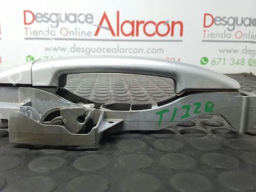 Rear left exterior door handle PEUGEOT 3008 I MPV (0U_) 1.6 HDi | BP2741936C130 