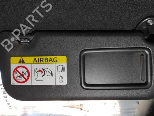Right sun visor TOYOTA YARIS (_P21_, _PA1_, _PH1_) 1.5 Hybrid (MXPH10, MXPH11) | BP24945093I2