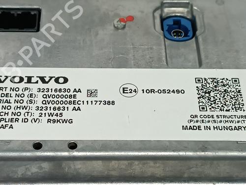 Display monitor VOLVO V90 II Estate (235) B4 Mild-Hybrid AWD | BP17461509C48 