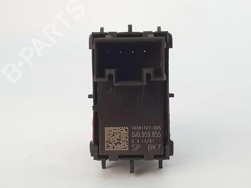 Right rear window switch SKODA FABIA III (NJ3) 1.0 TSI | BP9638499I28 