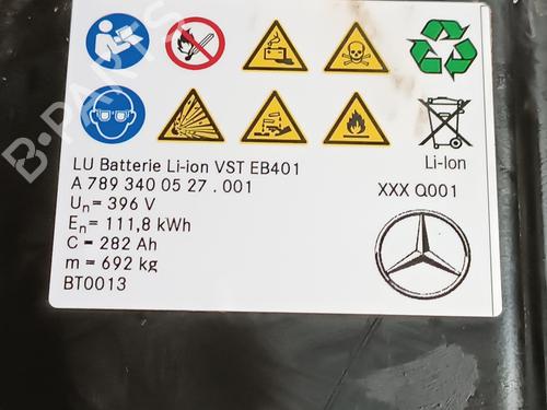 Battery MERCEDES-BENZ EQS (V297) EQS 450+ (297.123) | BP16928617E11 