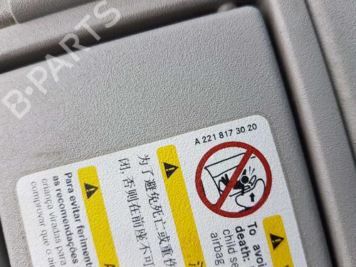 Right sun visor MERCEDES-BENZ C-CLASS (W204) C 200 CDI (204.007, 204.006) | BP4935893I2