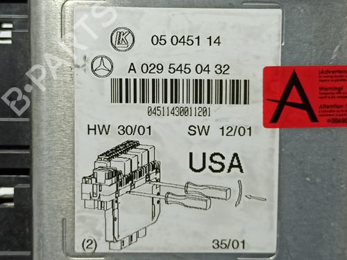 Fuse box MERCEDES-BENZ S-CLASS (W220) S 320 (220.065, 220.165) | BP22593649E1 