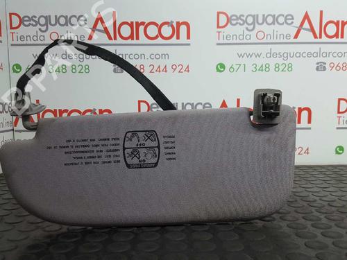 Right sun visor PEUGEOT 607 (9D, 9U) 2.7 HDi 24V | BP2772151I2
