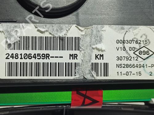 Kombinert Instrument DACIA SANDERO II 1.5 dCi 75 / Blue dCi 75 (B8JW, B8M4, B8AH, B8M7, B8M6) | BP12259038C47