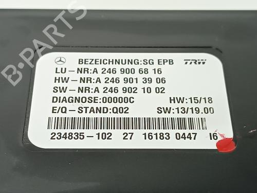 Electronic module MERCEDES-BENZ A-CLASS (W176) A 200 CDI / d (176.008) | BP17834091M83