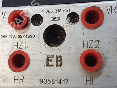 ABS Bremseaggregat OPEL ASTRA G Saloon (T98) 1.6 (F69) | BP7350383M43 