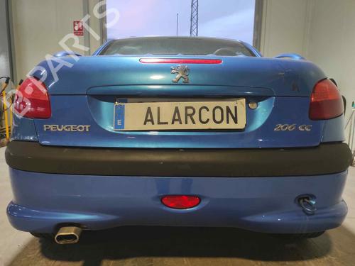 Used Rear bumper PEUGEOT 206 CC (2D) 2.0 S16 (136 hp) 8358824