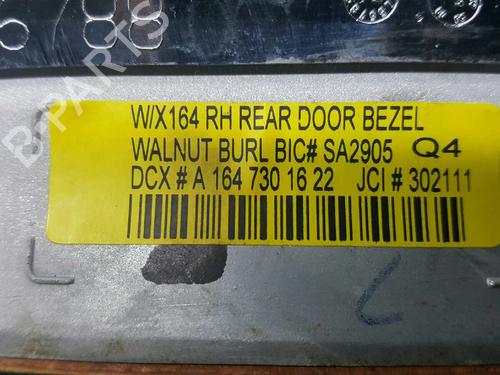 Other MERCEDES-BENZ M-CLASS (W164) ML 320 CDI 4-matic (164.122) | BP14530926O1 