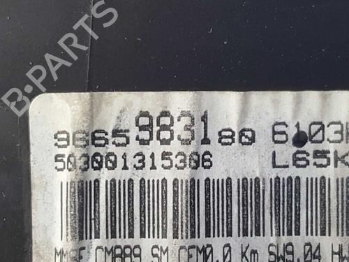 Instrument cluster PEUGEOT PARTNER Box Body/MPV 1.6 HDi | BP9587705C47