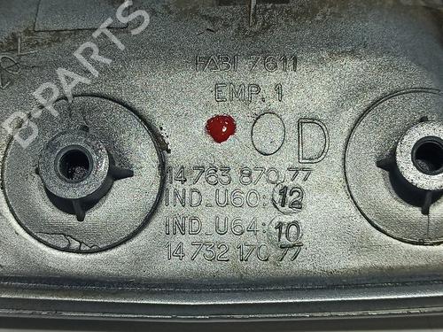 Front right exterior door handle PEUGEOT 806 (221)  | BP11833552C129 