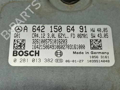 Engine control unit (ECU) MERCEDES-BENZ M-CLASS (W164) ML 320 CDI 4-matic (164.122) | BP13056862M57