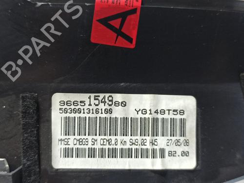 Instrument cluster CITROËN BERLINGO MULTISPACE (B9) 1.6 HDi 90 | BP20300304C47 