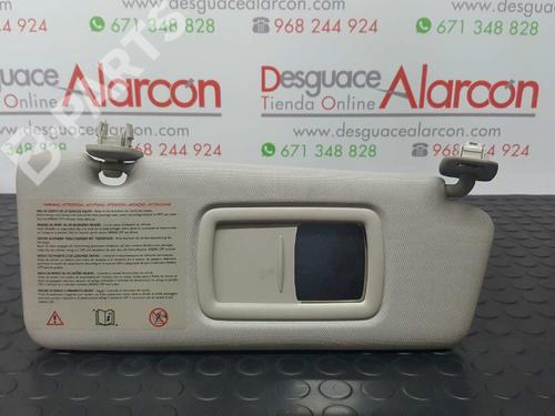 Used Right sun visor RENAULT MEGANE III Hatchback (BZ0/1_, B3_) 1.5 dCi (BZ0C) (90 hp) 2750954