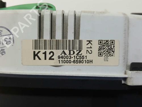 Instrument cluster HYUNDAI GETZ (TB) 1.5 CRDi | BP5318083C47