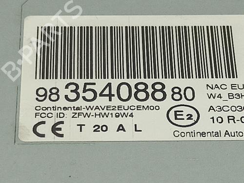 Electronic module PEUGEOT 508 SW II (FC_, FJ_, F4_) 2.0 BlueHDi 160 | BP16008176M83