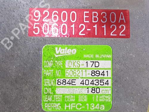 AC compressor NISSAN PATHFINDER III (R51) 2.5 dCi 4WD | BP6466880M34